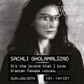 Sachli Gholamalizad at We Are Various | 20-01-19
