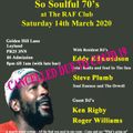 So Soulful 70's @ The RAF Club Leyland March 14th 2020  CD 54