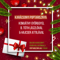 Poptarisznya Karácsony Komjáthy Györggyel, B.Tóth Lászlóval és Hajcser Attilával.  (2018-12-18)