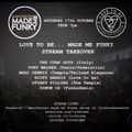 Lovetobe Live! - In Conjunction with Manchester Made Me Funky - Saturday Night Takeover - 18/10/20