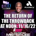 MISTER CEE THE RETURN OF THE THROWBACK AT NOON 94.7 THE BLOCK NYC 11/16/22