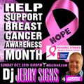 DJ JERRY SIGNS - Sunday Night Fever Breast Cancer Awareness 10-10-2021 BACK