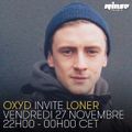Oxyd invite Loner 27 - Novembre 2015