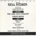 Carl Cox @ Hell Raiser 6 In The Ulster Hall, Belfast, Northern Ireland (04-06-1993)