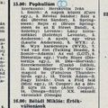 Pophullám. Szerkesztő: Herskovits Iván. 1986.11.06. 3.műsor. 15.00-16.00.