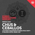 WEEK14_17 Chus & Ceballos Live from Toolroom In Stereo Pool Party @ Raleigh Hotel, Miami, (US)