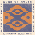 Steve Optix at Word of Mouth Radio Cafe Ibiza - Sat 25th June 2022 - Live 8 Hour Set