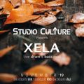 STUDIO CULTURE LIVE : Hosted by DJ Xela - 19.11.2021