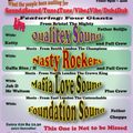 Foundation Sound/Mafia Love/ Nasty Rockers/Qualitex  Tottenham London UK 31.5.2013