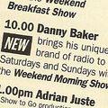 Danny Baker - BBC Radio 1 - 30 October 1993