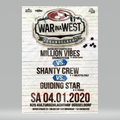 War In The West - Guiding Star v Million Vibes v Shanty Crew Dusseldorf Germany 4.1.2020