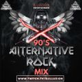 90's ALTERNATIVE ROCK (EMO MOOD) LiveStream Mix - DJ iLLUZiON