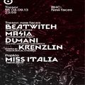 Beatwitch @ BHC: New Faces - Tresor Berlin - 04.09.2013