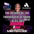 MISTER CEE THE RETURN OF THE THROWBACK AT NOON 94.7 THE BLOCK NYC 9/14/22