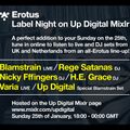 Nicky fffingers DJ @ Erotus Label Night on Up Digital Mixlr, 25/01/2015