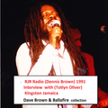 RJR  Radio Jamaica  ( Dennis Brown) interview with Totlyn Oliver 1991