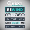 DJ Cellomo feat. Monch MC - Live In The Mix for Rewind with Stunnah on Bremen NEXT - 2018-11-08