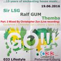 GOGO Music CD Launch Live Recording at 033 Lifestyle. Part. 2 (Mixed by Christopher Zon)
