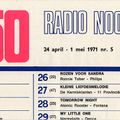 Radio Noordzee Top 50 Van 22 Januari 1972 Met Ferry Eden