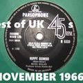 NOVEMBER 1966: Best of the UK releases on 45rpm