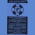 Justin Robertson, Ariel (live PA) & Andrew Weatherall - Rhumba, Dundee - September 1991