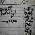 Mark Farina-Small Holiday? mixtape- 'Missing Backlog Session'- May 24, 1997