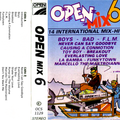 Open Mix 6 - Non Stop Mix 1, Cara A (1987)