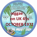OCTOBER 1972 reggae