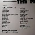 Prince Megamix from DMC April 1987  called KIX Megamix