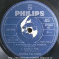 Sonora Palacios: Navidad de los pobres-Amor y paz-Noche Buena-Niños de carita triste. Philips. 1977.