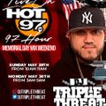 DJ TRIPLE THREAT LIVE ON HOT97 MEMORIAL DAY MIX WEEKEND (5-30-22) PT. 2