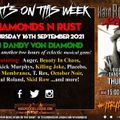 Hard Rock Hell Radio - Diamonds N' Rust - 16th September 2021