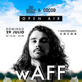 wAFF - Live @ Groove & Cocoa Open Air, Club Hipico (Malaga, ES) - 29.07.2018