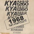 KYA 1260AM radio San Francisco August 25 1968 - 51 minutes with commercials
