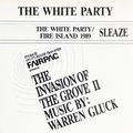 Warren Gluck . Sleaze—The White Party Fire Island . 1989