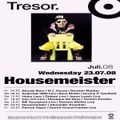 DisX3 / Housemeister / Modeselektor @ BHC: Who's That Noize Rec Release - Tresor Berlin - 23.07.2008