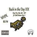 Back In The Day XIX - Pass The Mic (1986 - 1989) Part I