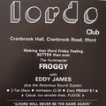 FROGGY LIVE AT LORDS FRIDAY 23rd APRIL 1982