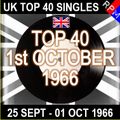 UK TOP 40 : 25 SEPTEMBER - 01 OCTOBER 1966