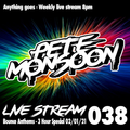 Pete Monsoon - Live Stream 038 - Bounce Anthems (3 Hour Special) (02/01/2021)