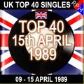 UK TOP 40 09-15 APRIL 1989