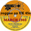 MARCH 1969: reggae on UK 45s