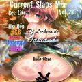 Current Slaps Mix Vol 28 Radio Clean Rec Live Hip Hop-R&B-Mash-Latin-Uptempo  Dj Lechero de Oakland