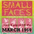 MARCH 1969: Rock & pop on UK 45s