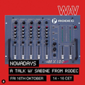 Nowadays pres. A Talk With Sabine (RODEC MIXERS) at We Are Various | 16-10-20
