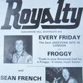 Sean French & Froggy Live at the Royalty Friday 20th June 1980