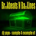 Breakbeat N Basslines  - dj yayo aka Dirty Deckx - sample for example v1