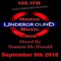 Opentempo Underground House Music Mix Show 09/09/2018