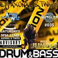 DJ AXONAL & TWIGS #035 TEAM AXONAL SPECIAL INSPIRE CREW ALPHAWAVE JUNGLE SESSIONS DNB PARTY PEOPLE