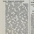 Slágerek mindenkinek. Szerkesztő: Salánki Hédi. 1982.04.25. Petőfi rádió. 16.40-17.30.